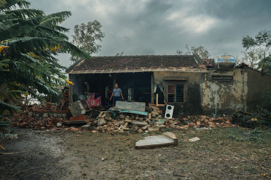 Adelaide home roof showing storm damage from fallen branch — typical insurance claim documentation photo