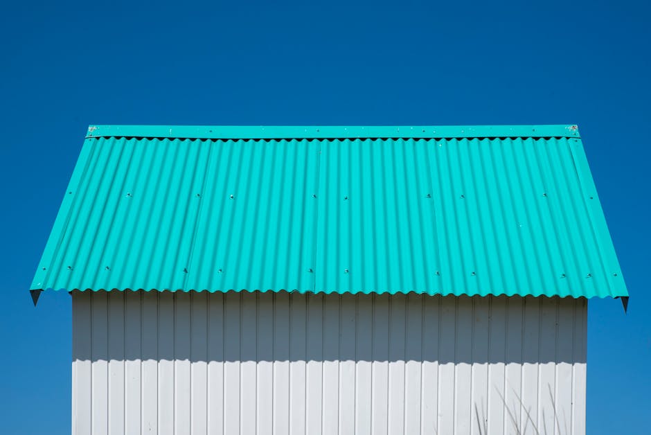 Diagram of Colorbond roofing layer structure — substrate, zinc-aluminium coating, primer, paint